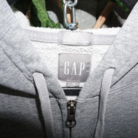 Medium - Vintage Y2K gap 2000s embroidered zip up hoodie