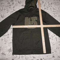 XL-Vintage Y2K Burton snowboards skate/surf embroider hoodie