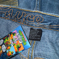 Vintage y2k enyce grail 2000s embroidered baggy pants jeans