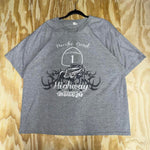 Vintage y2k pacific coast highway california grunge t-shirt