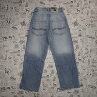 10 - Vintage Y2K Southpole denim 00s fade baggy youth pants