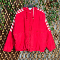 Vintage Y2K Adidas 1990s 3 stripe essential puffer jacket