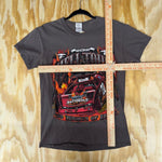 Vintage 2012 hell tour midget car racing nascar style tshirt
