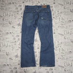 34 - Vintage Y2K guess jeans wide leg baggy 00s denim pants