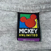 Vintage grey disney mickey mouse t-shirt