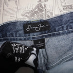 18-Vintage Y2K Sean John denim carpenter embroider 00s jorts