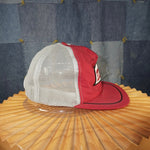 OSFA - Vintage Y2K case HI embroidered Patch trucker hat