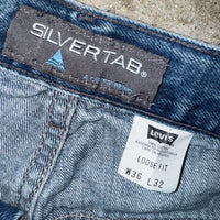 Vintage y2k levis 2000s silver tab baggy denim jean pants