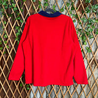 Vintage Y2K Disney 2000s embroider tigger 1/4 zip sweatshirt