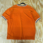 Vintage y2k hard rock mesh t-shirt new york embroidered tee