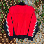 Vintage y2k wilson embroidered logo 00s zip up track jacket