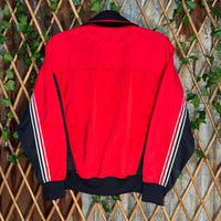 Vintage y2k wilson embroidered logo 00s zip up track jacket