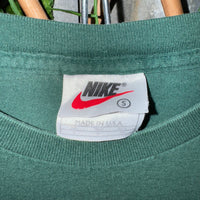 Vintage Y2K Nike air striped 1990s usa made swoosh t-shirt