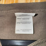 Vintage y2k cigar smoker boxes checked funny brown t-shirt