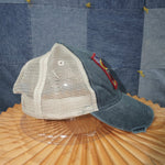 OSFA - sewn solvang century 2004 distressed trucker hat