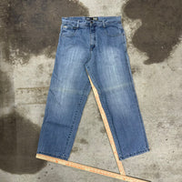 Vintage Y2K SouthPole beige tab 00s baggy faded grunge pants