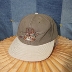 OSFA - Vintage 1990s fishing bag embroidered essential hat
