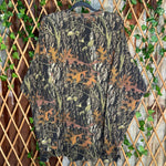 vintage y2k Canyon Trail real tree aop camo pocket LS tshirt