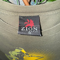 Vintage Y2K Ray Charles jazz musician 2000s zion tag t-shirt