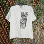 Vintage Y2K Volcom rocker guitar drawing doodle 00s t-shirt