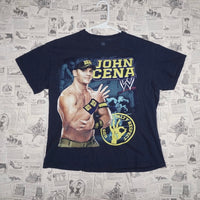 XL - Vintage Y2K John Cena big logo sports WWE 2000s t-shirt