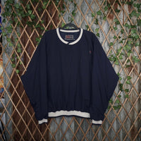 Vintage Y2K golf embroider 1990s crest pullover windbreaker