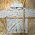 Vintage / Y2K Volcom monogram AOP 2000s skate heavy hoodie