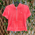 Vintage Y2K juicy couture rhinestone embroider femme hoodie