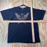 Vintage Y2K Van Halen Angel wing 00s rock band tour t-shirt