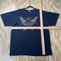 Vintage Y2K Van Halen Angel wing 00s rock band tour t-shirt
