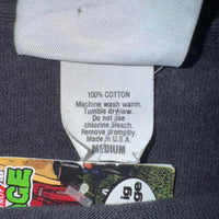 Vintage y2k la gear graffiti street gym cropped L/S t-shirt