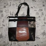 Vintage Y2K western bag buckle bag patchwork bohemian purse