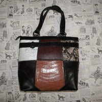 Vintage Y2K western bag buckle bag patchwork bohemian purse