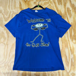 Vintage y2k stick figure funny t-shirt