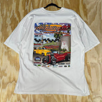 Vintage y2k highway 99 cruising show hot rod 2000s t-shirt