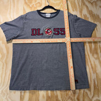 Vintage Y2K Disneyland embroidered crest mickey mouse tshirt