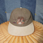 OSFA - Vintage 1990s fishing bag embroidered essential hat