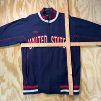 Vintage Y2K United States embroider umbro zip track jacket