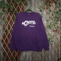 XL - Vintage Y2K cheers Boston 90s tv show faded sweatshirt