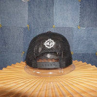 OSFA-Vintage Y2K ocean koi fish grunge 00s bling trucker hat