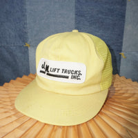 OSFA - Vintage j.M. lift trucks Inc. embroidered trucker hat