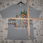 Large - Vintage Y2K The Grinch 00s cartoon dr seuss t-shirt