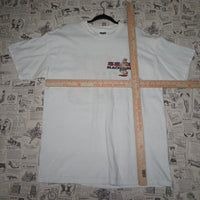 XL - Vintage Y2K sex machine big guy drinking beer t-shirt