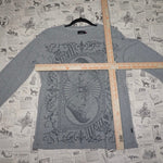 Medium - Vintage Y2K O’Neill ribbed thermal 2000s surf shirt
