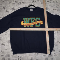 XXL-VintageY2K western farm service embroider 90s sweatshirt