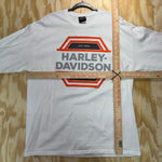 Harley davidson highway 132 motorcycle modesto L/S t-shirt