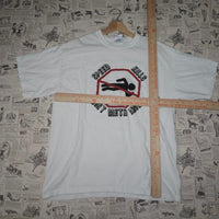 Large - Vintage Y2K speed kills Dont meth around 00s t-shirt