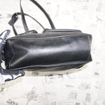 OSFA - black essential pocket cargo style shoulder bag purse