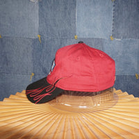 OSFA - Vintage Y2K NASCAR racing embroidered flame 2000s hat