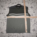 Medium- Vintage Y2K XG 90s XTREME gear stripe 90s knit vest